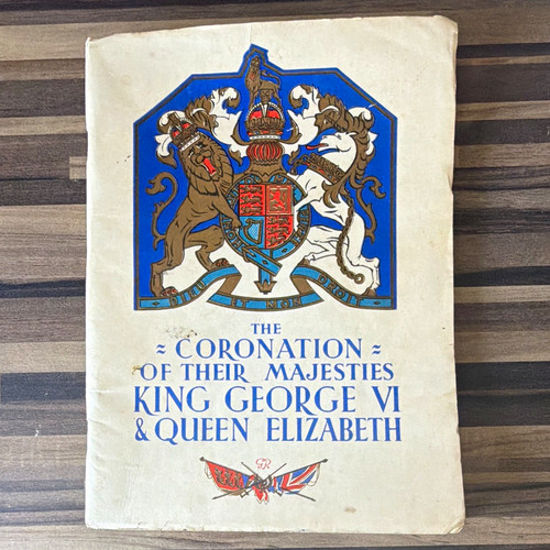 1937 coronation programme - 1937,