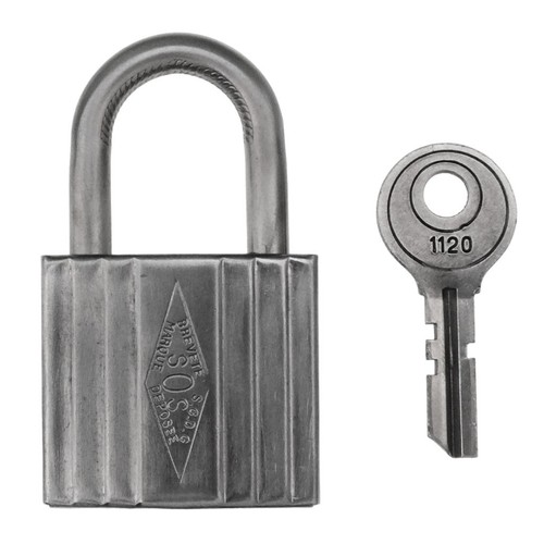 Sos padlock with - sos, original