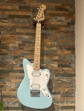 Fender Squier Mini Jazzmaster HH Electric Guitar Daphne Blue