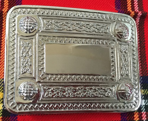 Scottish kilt belt buckle - scottish,