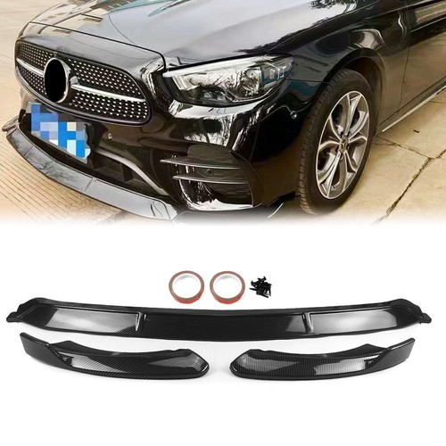 Carbon fiber look front bumper - front,