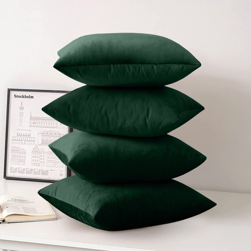 Velvet cushion covers - covers, or