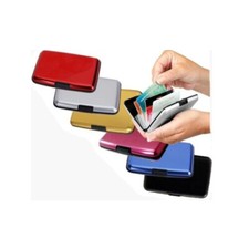 Aluminum CREDIT CARD HOLDER WALLET CASE PURSE METAL BUSINESS CARD PROTECTOR 