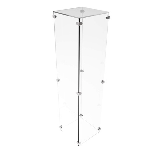 Acrylic flatpack pedestal - flatpack,