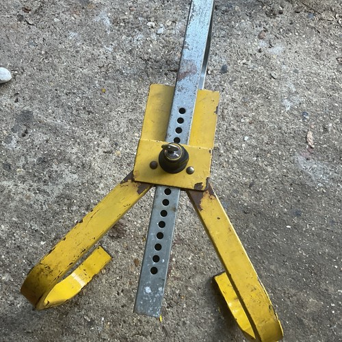 Caravan wheel clamp - caravan,