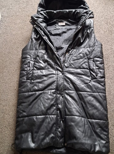 Ladies sleeveless puffa jacket - ladies,