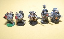 Warhammer 40k - Space Wolves - 5x  Marine  Wolf, Long Fang, Devastator Squad, #D