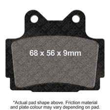 EBC Brakes Double-H Series Sintered Brake Pads For Yamaha FA104HH