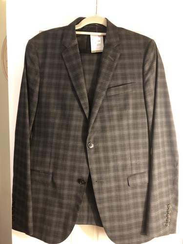 Gucci suit 40r plaid - 40r, italian