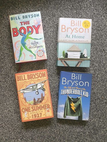 Bill bryson hardback books - bill,