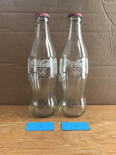 Coca cola glass bottles - ,