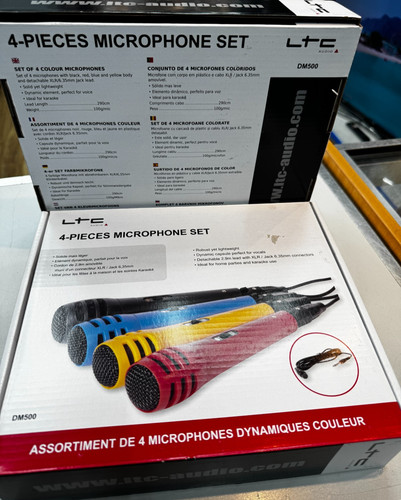 Ltc audio piece microphone - audio, 4-piece