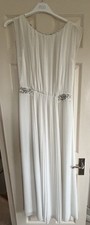 Monsoon Grecian Ivory Wedding Dress 14