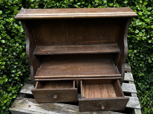 Vtg 1970 wood - 1970's, shelf