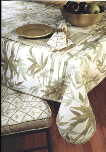 Waverly fabric tablecloth - ,