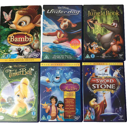 Walt disney dvd bundle - walt,