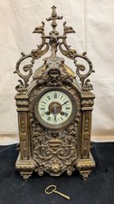 Antique French Bronze Mantel
