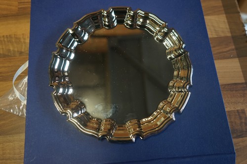 Silver plated round - plated,