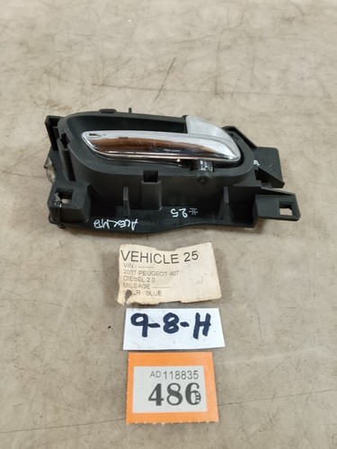 Peugeot 407 2007 driver - peugeot, side