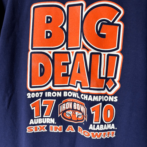 Vintage auburn football navy - vintage,