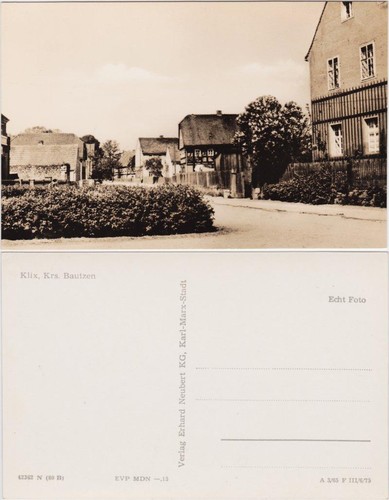 Postcard klix großdubrau - postcard, klix-großdubrau