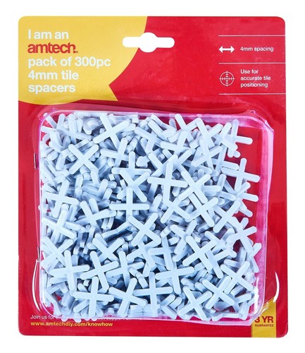 Tile spacers 4mm 300pc - tile,