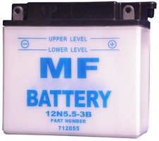 Battery (Conventional) for 2010 Yamaha YZF-R 125 (EFI) (5D74) NO ACID