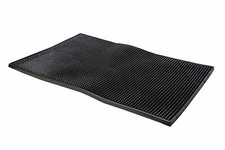 Black Rubber Bar Mat Bar