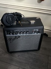Fender Guitar and amplifier Plus Fender hard carry case.