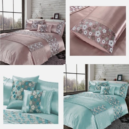 Romi sequin floral duvet - romi,