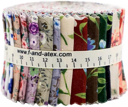 Cotton jelly roll fabric - cotton,