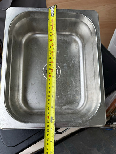 Stainless steel inset - inset, single
