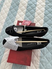 Xti black crystal embellished