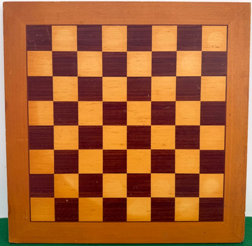 Large vintage wooden chess - vintage,
