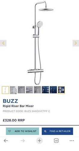 Buzz thermostatic bar - buzz,