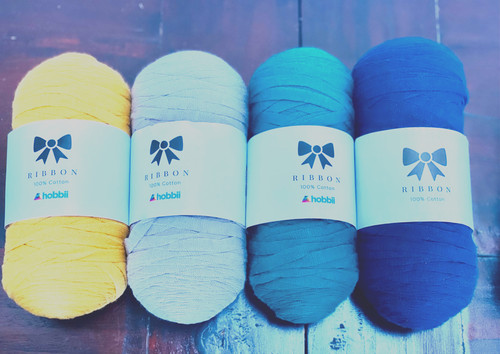 Hobbii ribbon yarn bundle - hobbii,