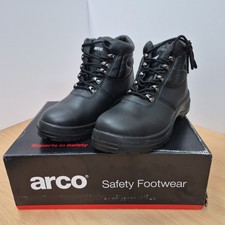 Arco Safety Boot Black Steel