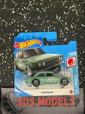 DATSUN 71 510 GREEN Hot Wheels