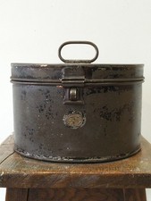 Antique Tin Despatch Box by