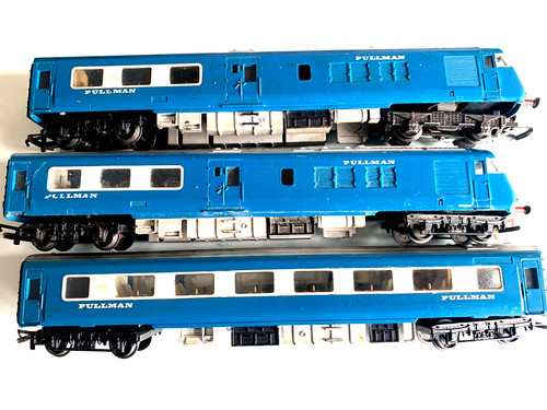 Triang blue pullman - triang, 3
