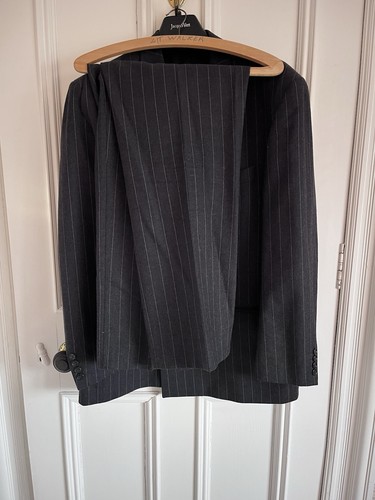 Black pinstripe pierre balmain - black,