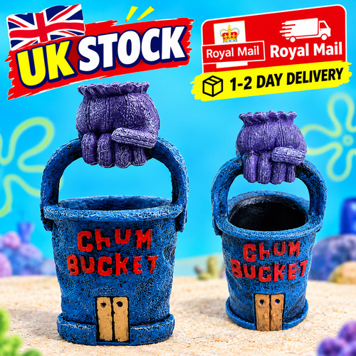 Spongebob chum bucket aquarium - chum,