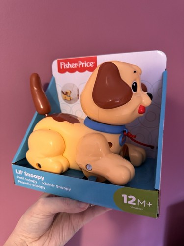 Fisher price lil - snoopy, pull