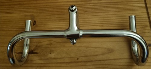 Vintage chrome road bike bars - chrome,
