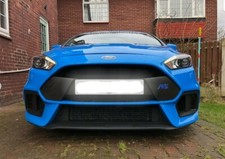 FORD FOCUS RS MK3 MEDIUM SMOKED GREY TRANSPARENT ACRYLIC FOGLIGHT PROTECTORS