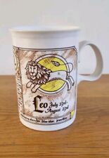 Dunoon Leo Mug Zodiac Star Sign Horoscope Made In Scotland Stoneware 