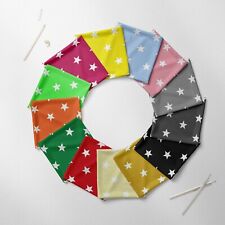 100% Cotton Large Star Print