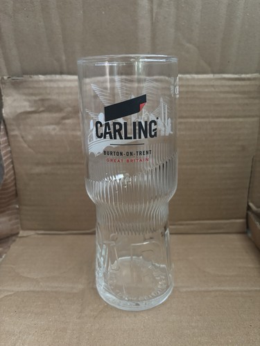 Carling pint beer glass - pint,