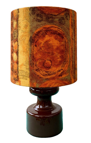 Retro orange w lampshade - 20,