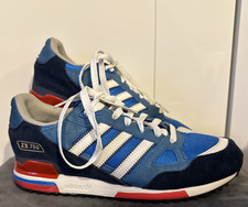 Adidas Men's Shoes ZX750 Blue/Red Trainers - Size 7 UK